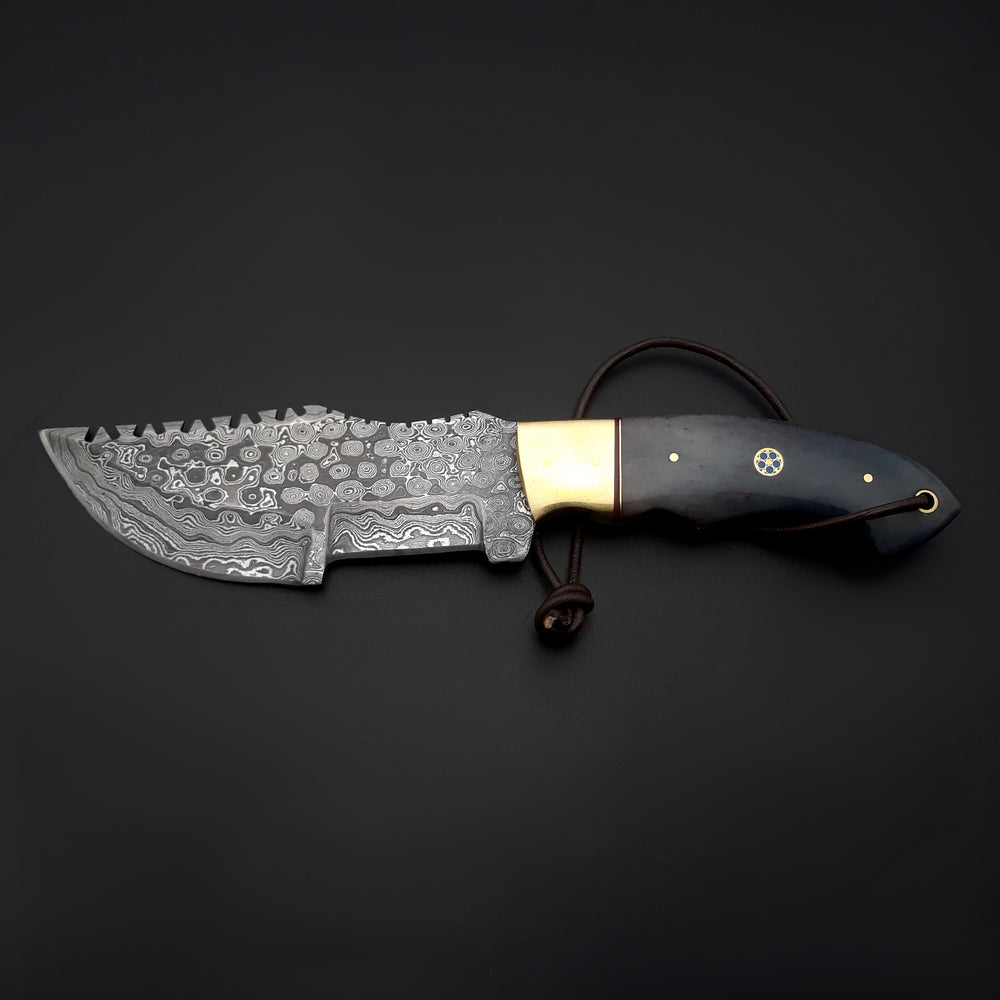Tracker Knife - Damascus Steel - Shokunin