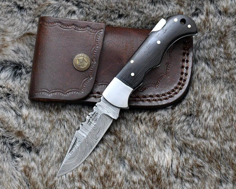 Pocket knife. - Starshard EDC Pocket Knife with Exotic Wenge Wood Handle - Shokunin USA