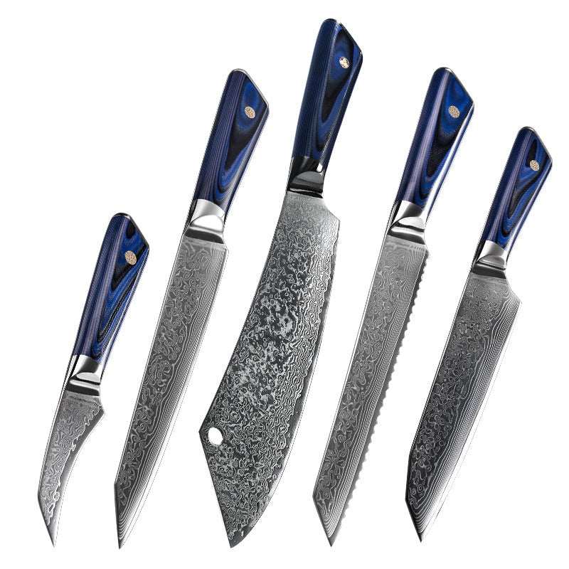 Damascus Steel Chef Knife Sets for Culinary Excellence