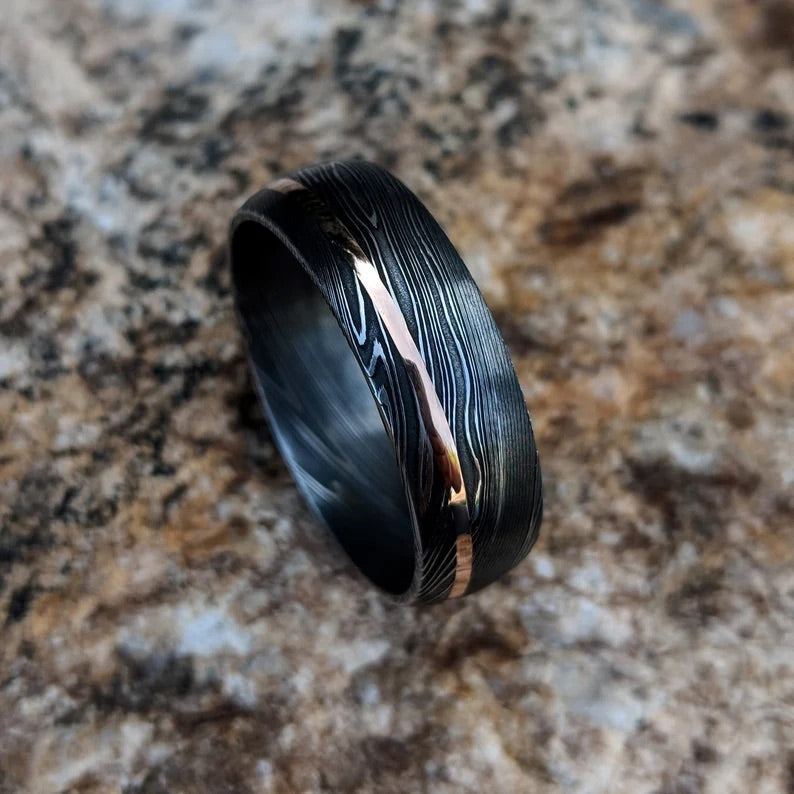 Exceptional Damascus Steel Rings for Unique Gifting