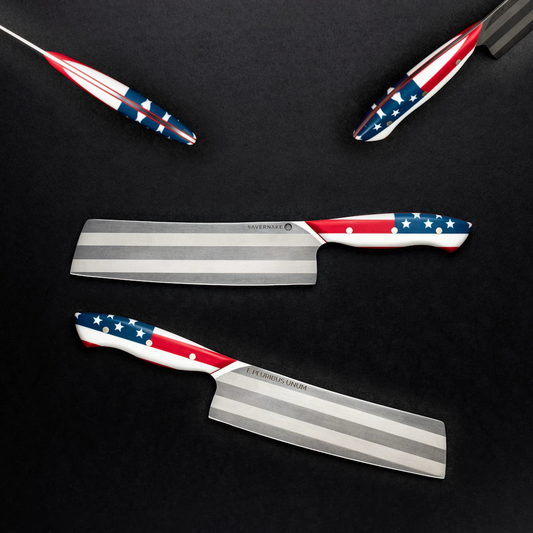 Craftsmanship Meets Function Unique Resin Handled Chef Knives