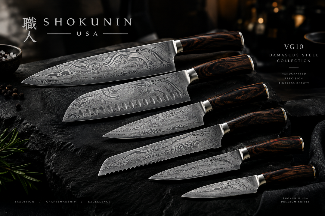 VG-10 Steel Knives