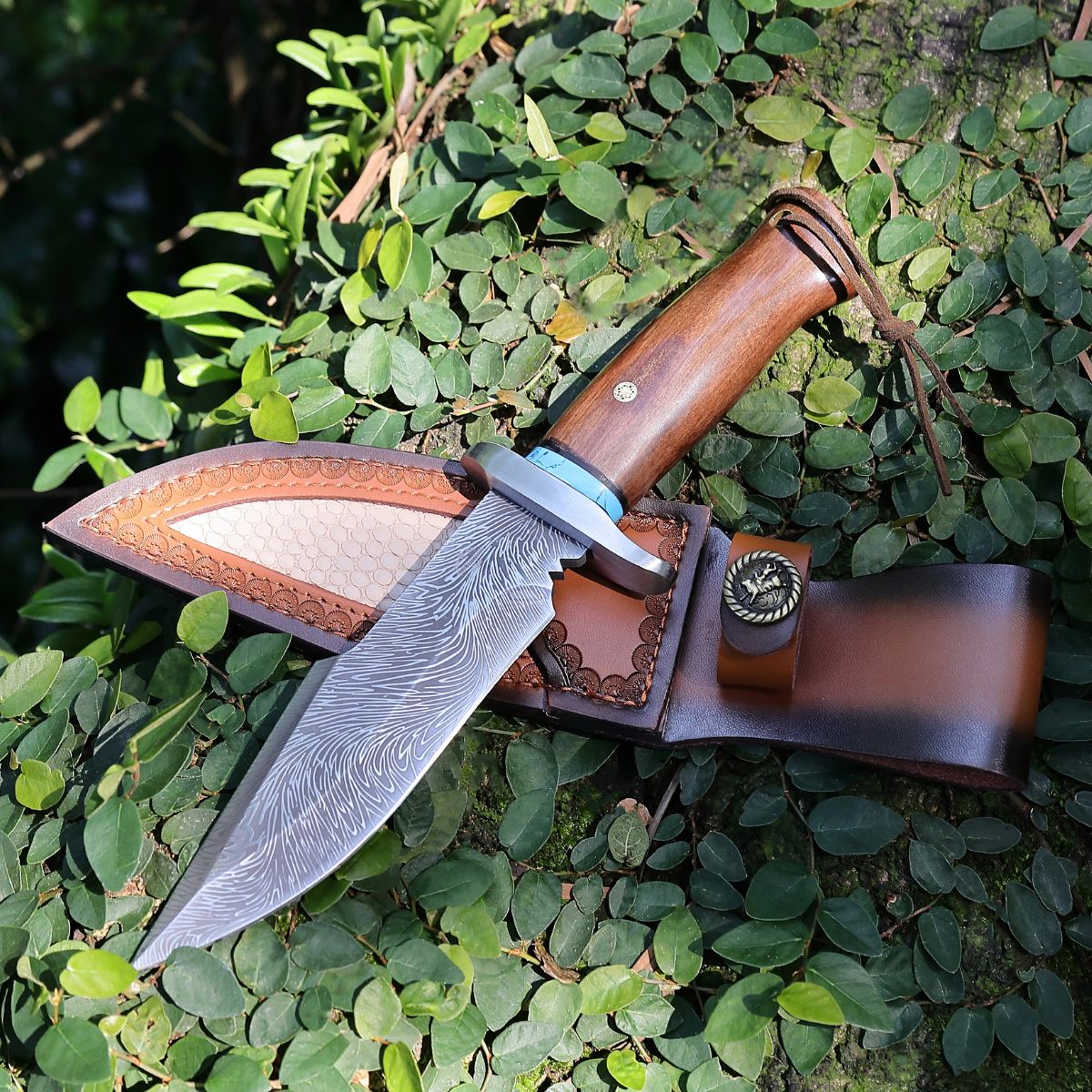 Top-Rated Damascus Hunting Knives - Premium Japanese Knives