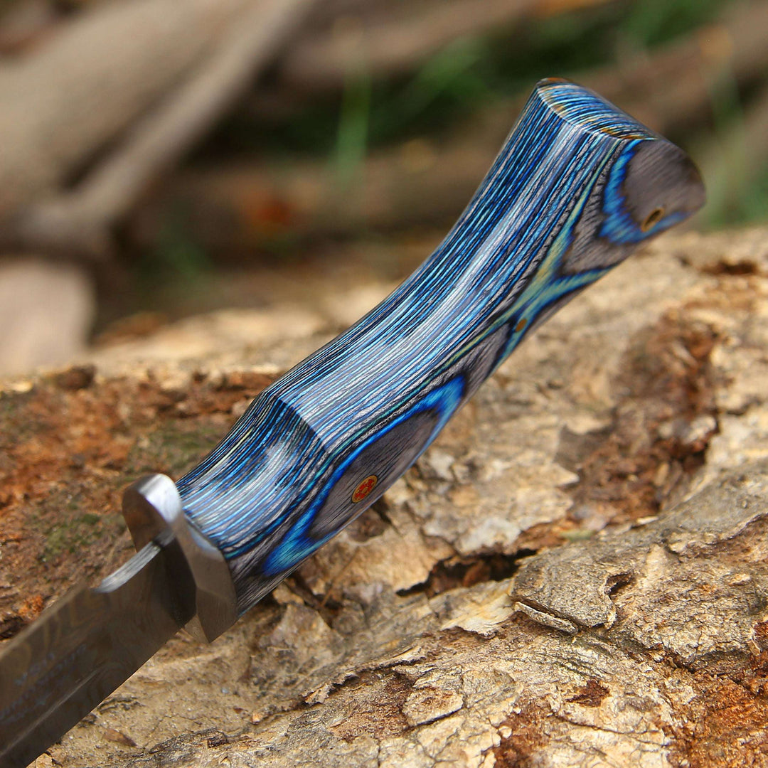 Damascus Hunting Knife
