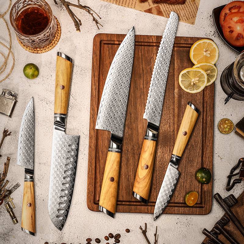 5-Piece Japanese VG10 Chef Knife Set | Shokunin USA