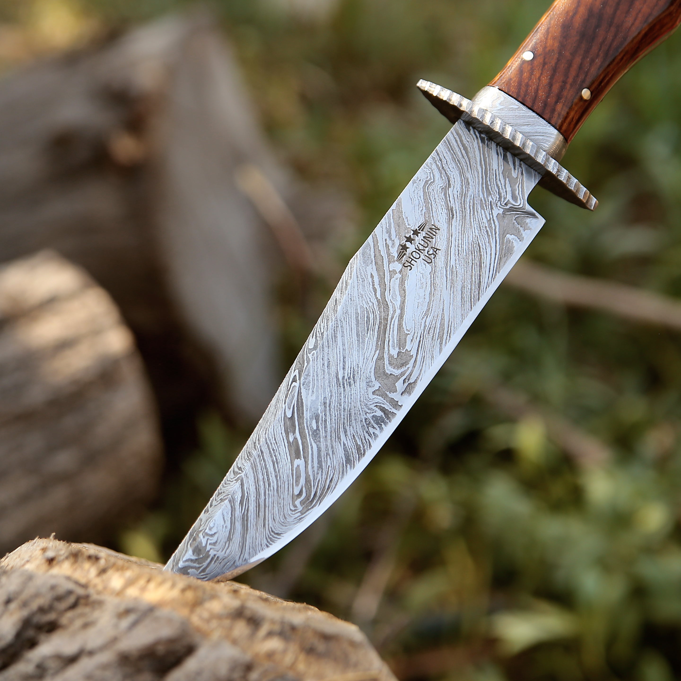 Knife - Damascus Hunting Knives – Shokunin USA