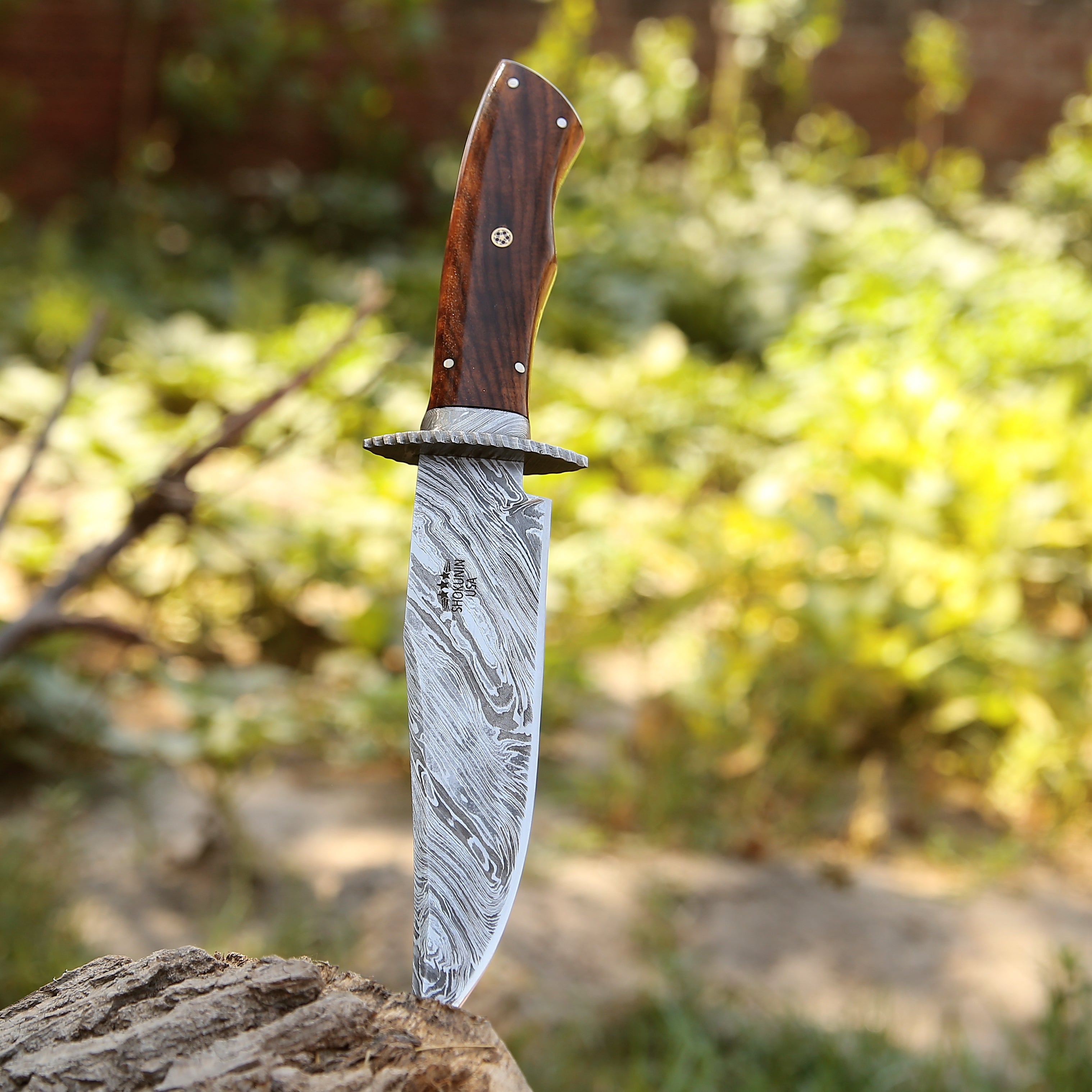 Knife - Damascus Hunting Knives – Shokunin USA