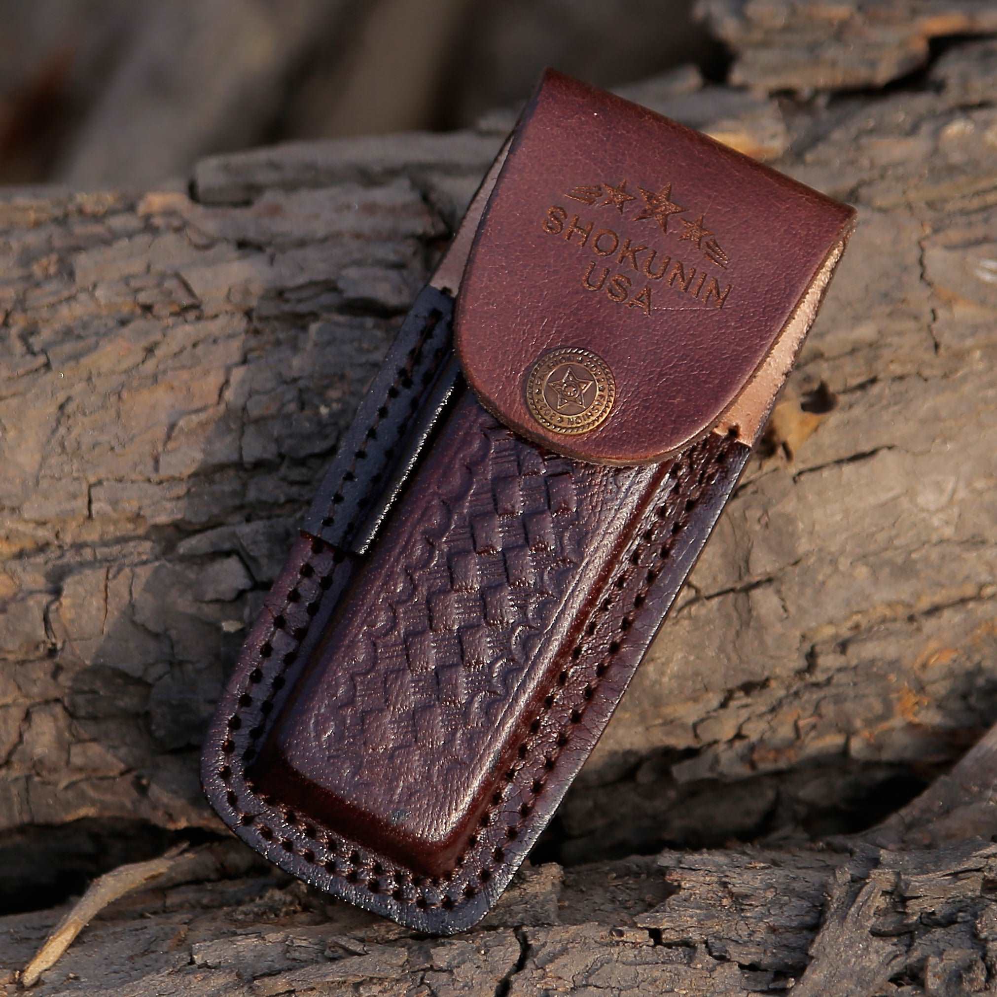 Swiss Army-Inspired Folding Pocket Knife with Sheath for Sale on