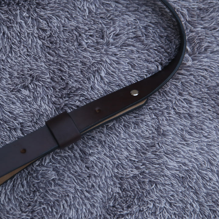 Leather Sling - Handmade Tooled Custom Leather Sling - Personalized - Shokunin USA