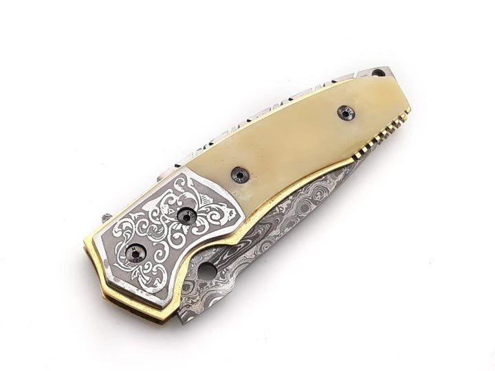Trailblazer Pocket Knife with Bone Handle