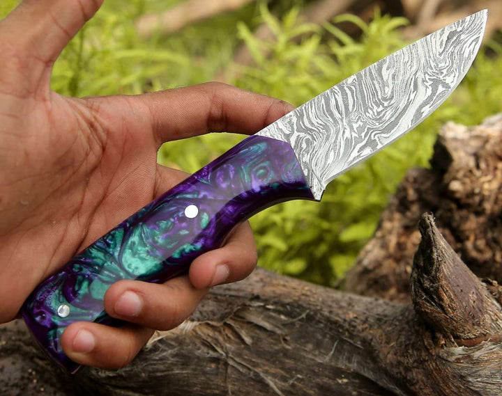 8" Damascus Knife