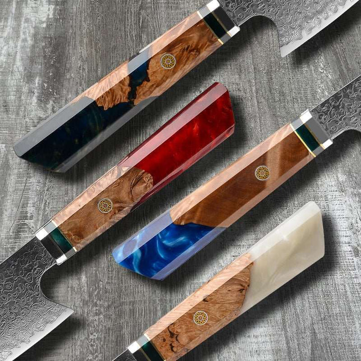 Brilliance Chef Knives – Brilliance Japanese VG10 Damascus 8-inch Chef&