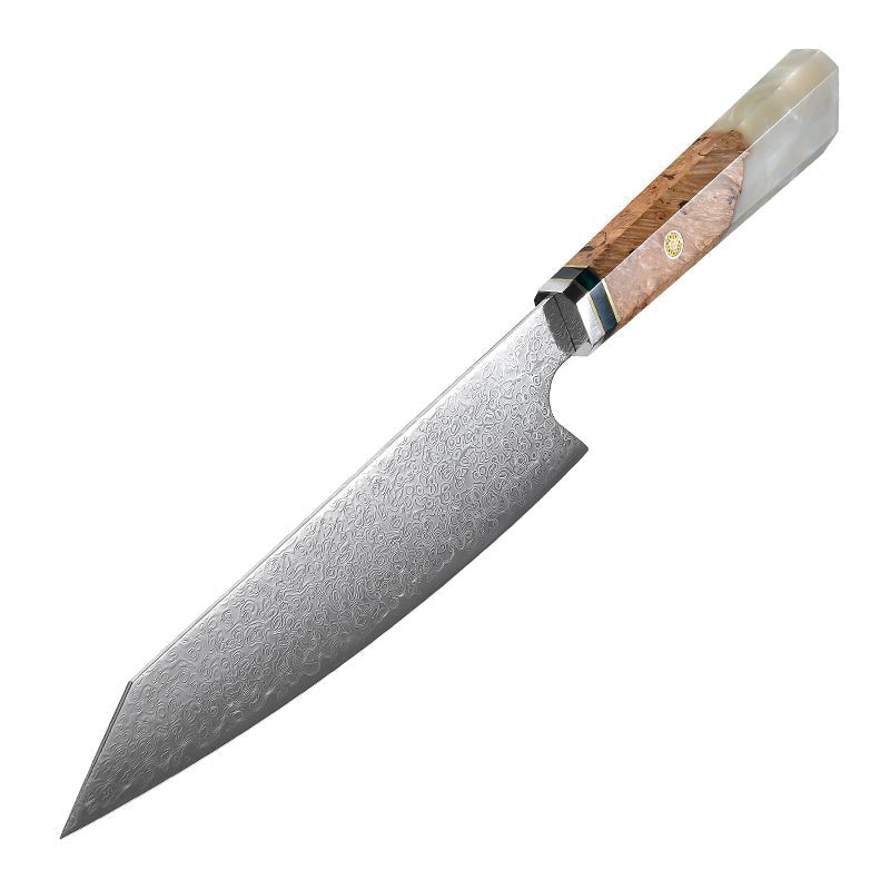 Brilliance Damascus Knives – Brilliance Japanese VG10 Damascus 8-inch Chef&