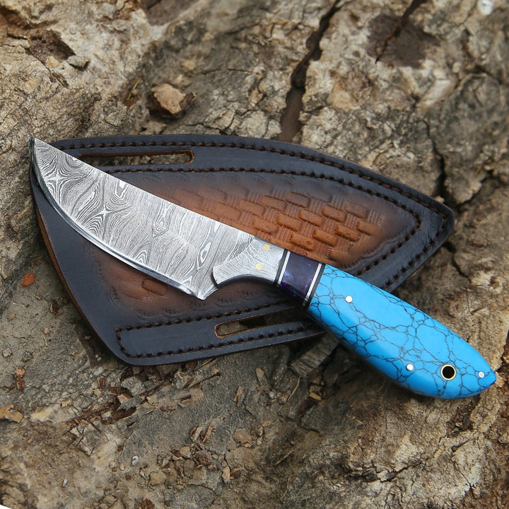 Evoke Hunting Sheath - Evoke Handmade Hunting Knife with Leather Sheath - Shokunin USA