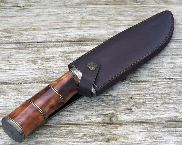 Horizon Bowie Gifts - Horizon Bowie Knife with Bone Handle - Shokunin USA