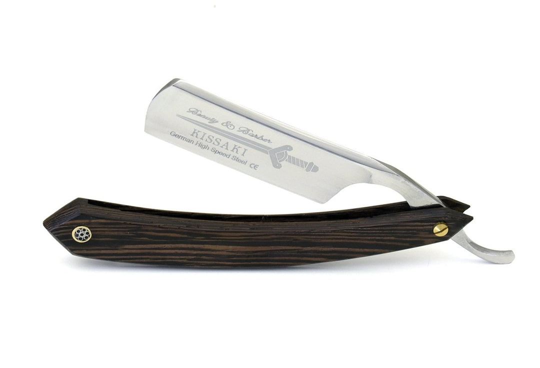Kissaki Christmas Gifts – Kissaki Straight Razor German high speed steel – shokuninusa