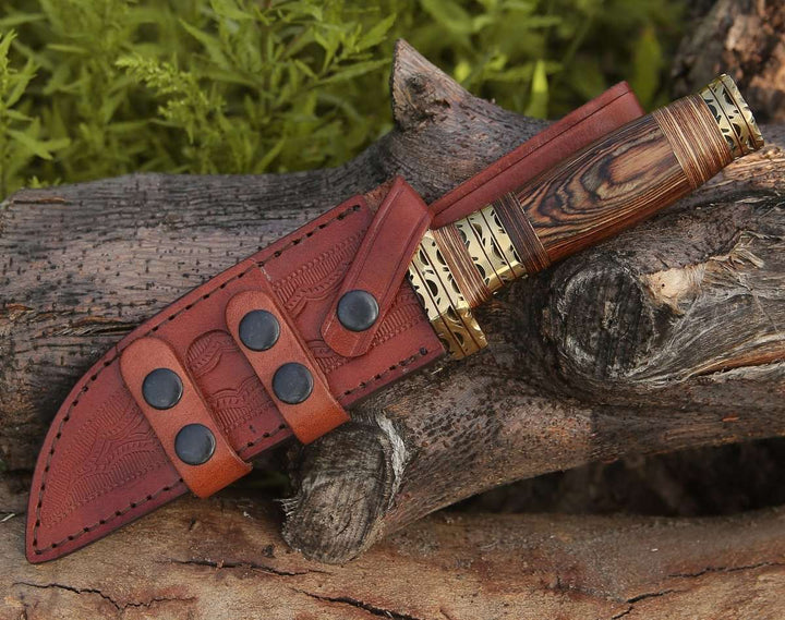 Matrix Bowie Gifts - Matrix Bowie Knife with Pakkawood Handle - Shokunin USA