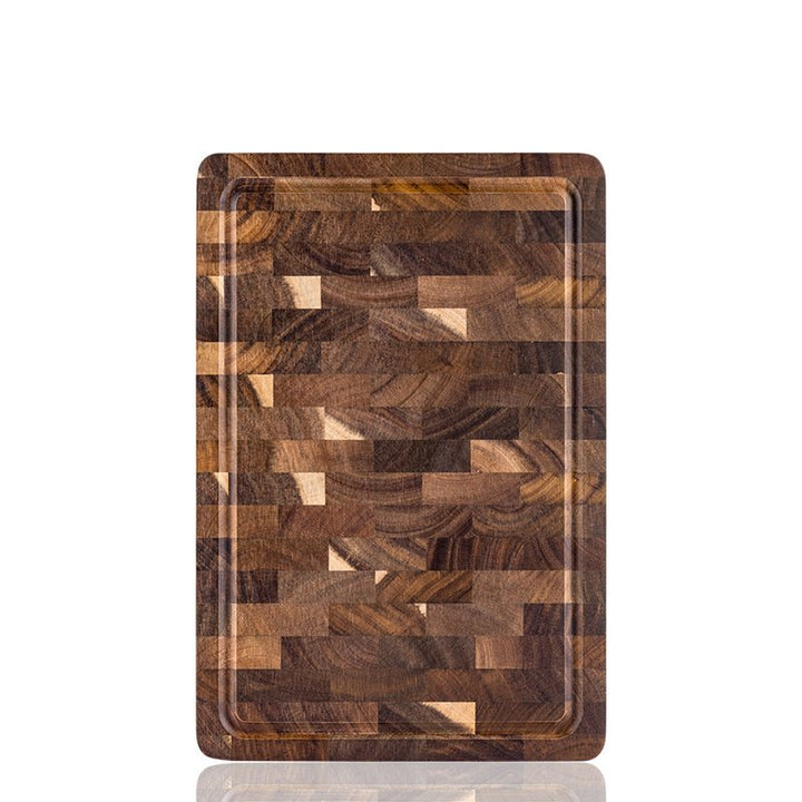 classic chef knives - Personalized Double-Sided Walnut End Grain Cutting Board - Shokunin USA