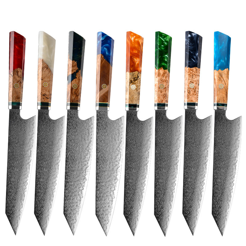 Exotic Chef Knife - Damascus Chef Knife - Shokunin USA