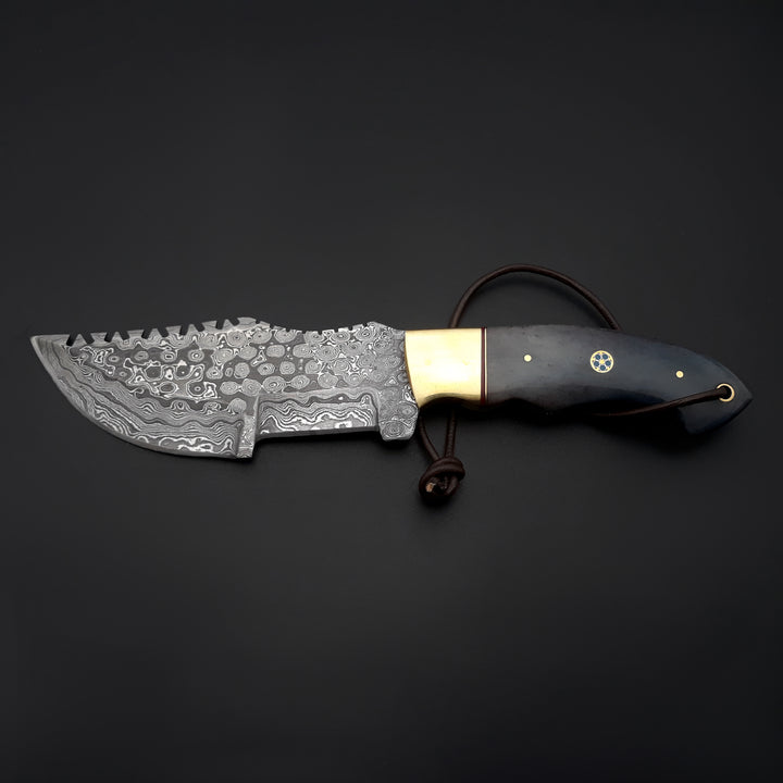 Tracker Knife - Damascus Steel - Shokunin