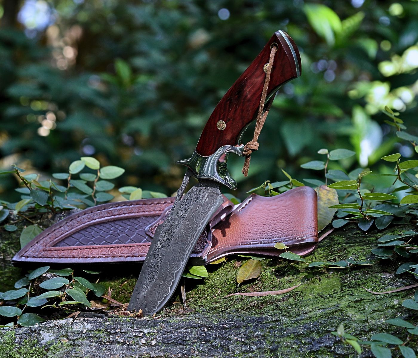 Hunting Knives Japanese - VG10 Damascus 67 Layers - Handmade