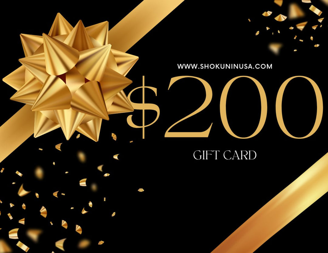 premium handcrafted collectibles - Shokunin USA Gift Card - Shokunin USA