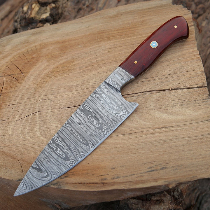 Chef knife. - Stellar Chef's Knife with Exotic Wenge Wood Handle - Shokunin USA